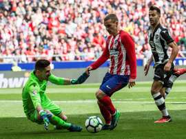 Oier espera a un Levante fuerte de ahora en adelante. EFE