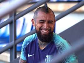 Zamorano parle du possible transfert de Vidal à América. EFE