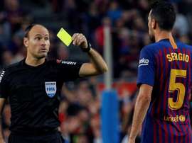 Mateu Lahoz arbitrera la rencontre Dortmund-PSG. EFE