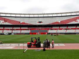 Possível caso de coronavírus no River Plate. EFE
