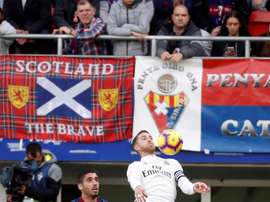 Le Real de Solari a courbé l'échine devant Eibar. EFE