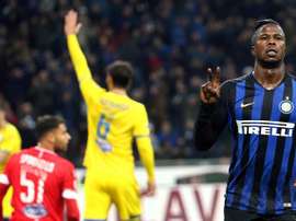 Keita y Lautaro, los protagonistas de las rotaciones de Spalleti. EFE