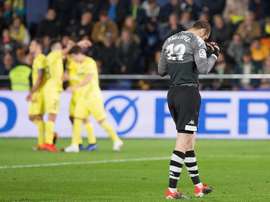 Silbidos en el campo del Espanyol. EFE