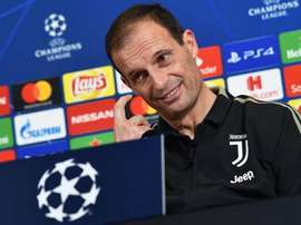 Allegri ha parlato in conferenza. AFP