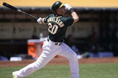 En la imagen, el jugador estadounidense Josh Donaldson. EFE/Archivo
