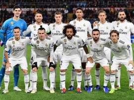 Los reforzados tras la victoria. EFE