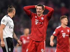 Lewandowski seul en tête. EFE