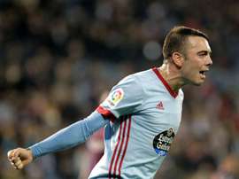 Aspas pourrait manquer trois ou quatre matches. EFE