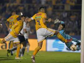 Tigres logró el triunfo sobre la hora. EFE