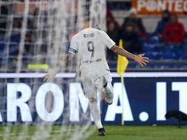 Icardi no bastó para dar el triunfo al Inter. EFE/EPA