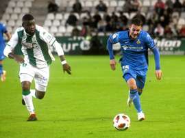 El Getafe-Córdoba se disputará este martes. EFE/Archivo