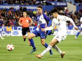 El Valencia recibe al Ebro en la vuelta de los dieciseisavos de Copa. EFE/Archivo