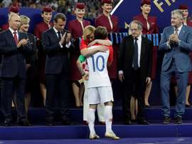 Modric sigue siendo el líder del combinado croata. EFE