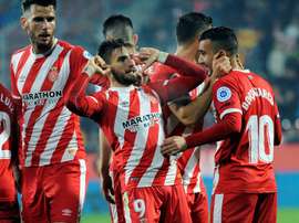 El Girona tumbó al Alavés. EFE