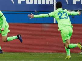 Borja Mayoral se reencontró con el gol en el mejor momento. EFE
