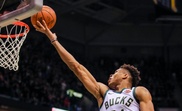 Giannis Antetokounmpo, ala-pívot de los Bucks de Milwaukee. EFE/Archivo