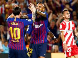 Valverde pensa jogar com Vidal a avançado centro. EFE