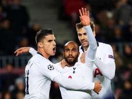 Lucas Moura, nuevo héroe 'spur'. EFE