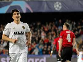 Carlos Soler a une clause libératoire de 80 millions. EFE