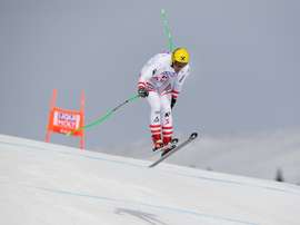 El austriaco Max Franz, segundo en la Copa del Mundo de esquí alpino -a 42 puntos de su compatriota el séptuple ganador Marcel Hirscher-. EFE/Archivo