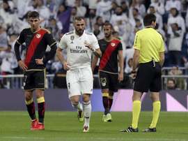 Benzema slotted home the game's only goal in the first half. EFE