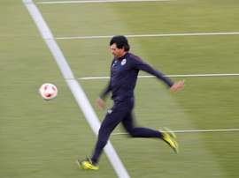 El técnico piensa ya en el próximo partido contra el ES Tunis. EFE