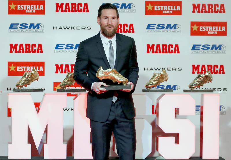 golden boots of messi