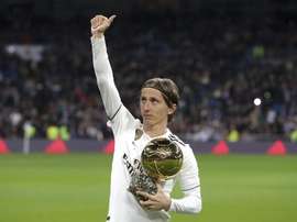 Modric relembrou o momento em que soube que seria o Bola de Ouro. EFE