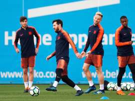 Le groupe du FC Barcelone pour affronter le Celta Vigo en Liga. EFE