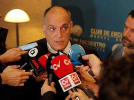 O presidente de LaLiga falou sobre as atualidades. EFE/Archivo