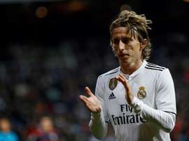 Luka Modric continua nos planos da Inter. EFE/Archivo