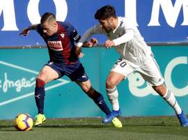 Rubén Peña pide un 2019 bonito para el Eibar. EFE