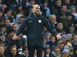 Guardiola valoró el triunfo ante el Liverpool. EFE