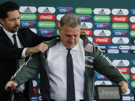 El 'Tata' fue presentado. EFE