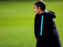 O treinador do Barcelona, Ernesto Valverde. EFE