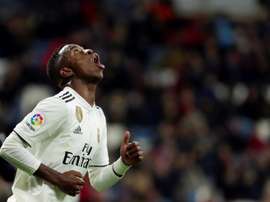 Vinicius ha segnato il gol del 3-0. AFP