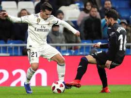 Brahim pourrait être titulaire face au Betis et Séville. EFE