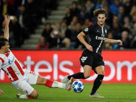Rabiot se fue de fiesta tras la eliminación en Champions. EFE