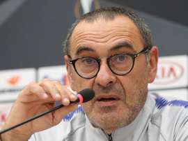 Sarri, primo anno in Inghilterra. AFP