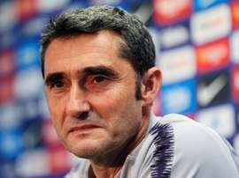 Ernesto Valverde, treinador do Barcelona. EFE