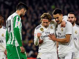 Modric ha aperto le danze. AFP