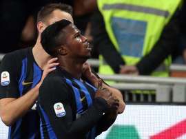 Keita Balde will not stay at Inter Milan next season. EFE/Archivo