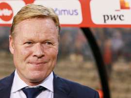 Koeman analizó la actualidad azulgrana. EFE/Archivo