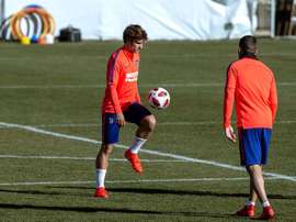 Griezmann es optimista. EFE