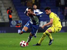 Borja Iglesias suma once goles este curso. EFE
