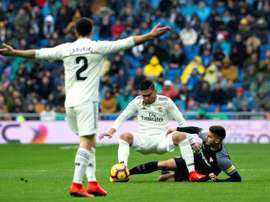 El Sevilla, derrotado en el Bernabéu. EFE