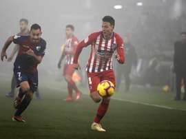 Arias s'éloigne d'Everton. EFE