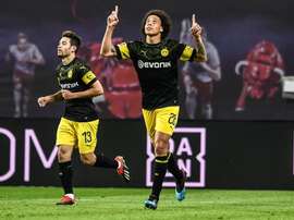 Axel Witsel dio el triunfo al Borussia en Leipzig. EFE/EPA