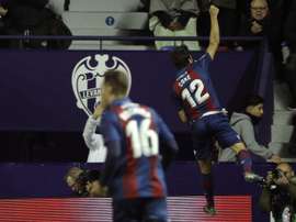 Coke inauguró el marcador ante el Valladolid. EFE