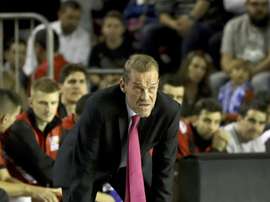 El entrenador de Montakit Fuenlabrada, el argentino Néstor Che García. EFE/Archivo